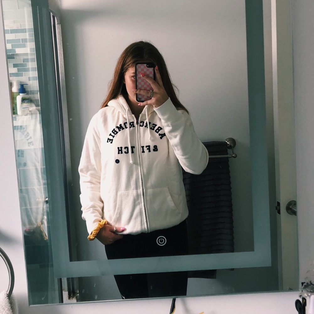 abercrombie & fitch sherpa hoodie